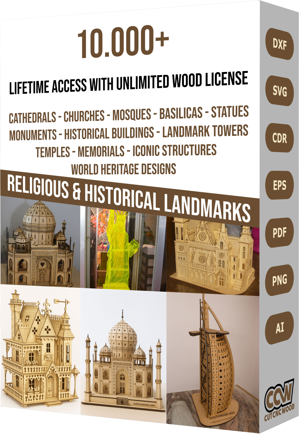 500,000+ Wood & CNC Cut File Megabundle — Ultimate Laser & Router Design Library