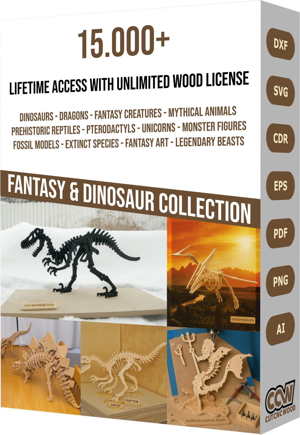 500,000+ Wood & CNC Cut File Megabundle — Ultimate Laser & Router Design Library