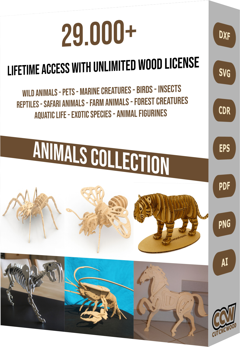 500,000+ Wood & CNC Cut File Megabundle — Ultimate Laser & Router Design Library