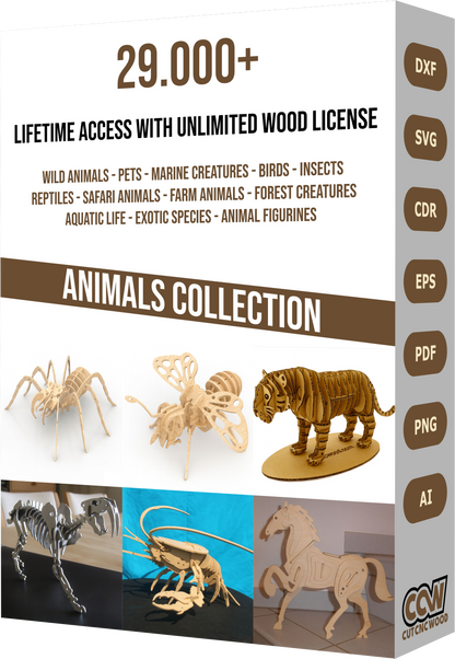 500,000+ Wood & CNC Cut File Megabundle — Ultimate Laser & Router Design Library