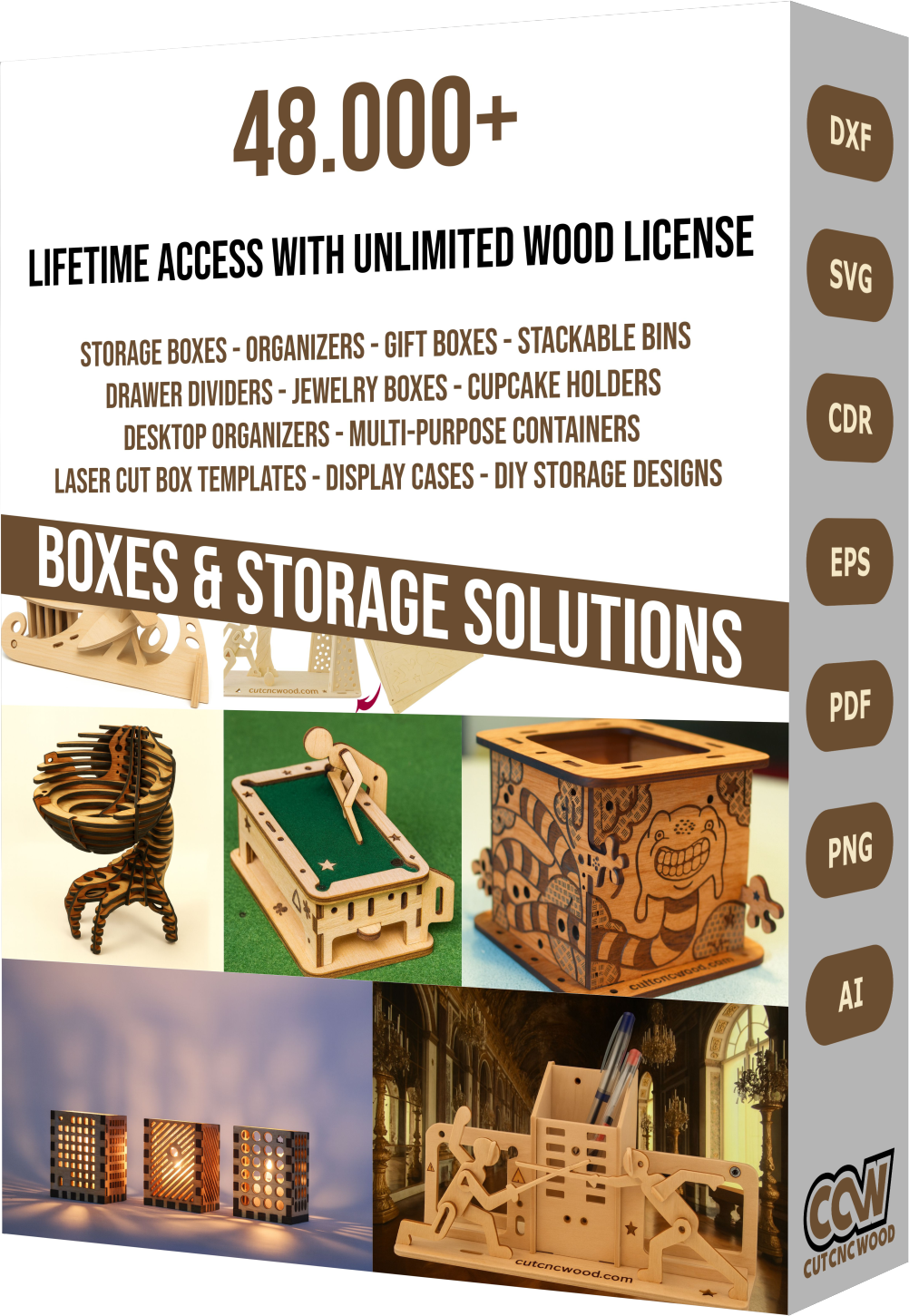 500,000+ Wood & CNC Cut File Megabundle — Ultimate Laser & Router Design Library