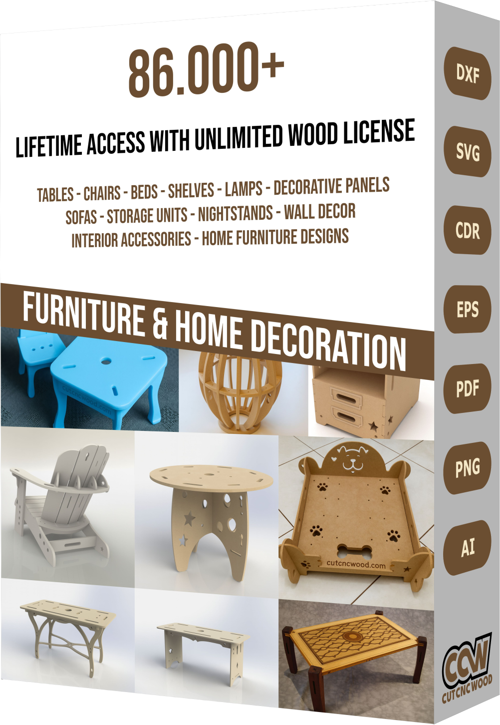 500,000+ Wood & CNC Cut File Megabundle — Ultimate Laser & Router Design Library