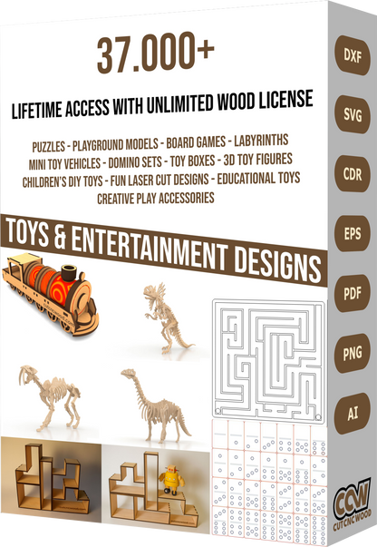 500,000+ Wood & CNC Cut File Megabundle — Ultimate Laser & Router Design Library