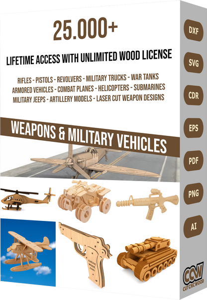 500,000+ Wood & CNC Cut File Megabundle — Ultimate Laser & Router Design Library